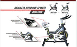 Bicicleta Spinning  Spinell - ProFit - CiclosCenter 